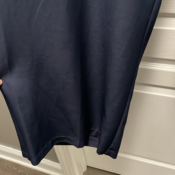 Eloquii Navy Gold Button Embellishment Wide Leg Pant Size 20 - Picture 5 of 7